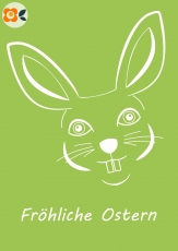 Postkarte Frhliche Ostern