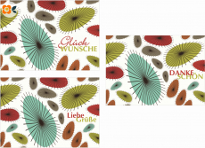 Postkarten-Set Linie+Form