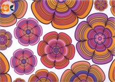 Geschenkumschlag Funky Flower-Power